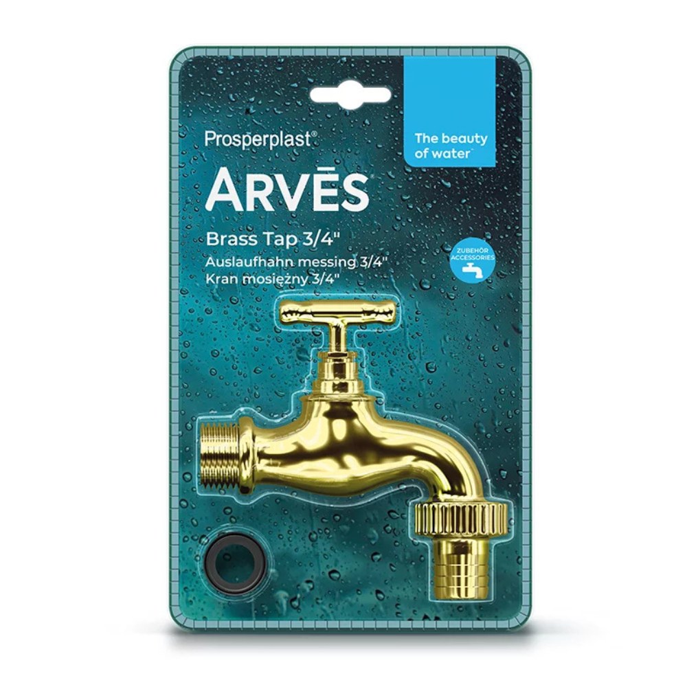 Prosperplast 3/4″ arany csap esővízgyűjtő tartályok | Víztartályok |  |