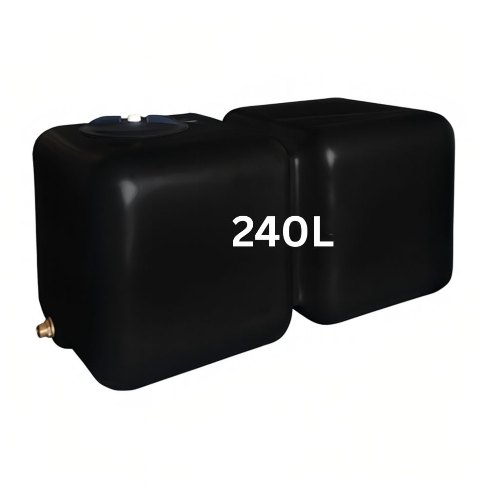 Ivóvíz tartály HydroMoby AQUA S12, vízszintes 240 L (fekete) | Ivóvíz tartályok |  |
